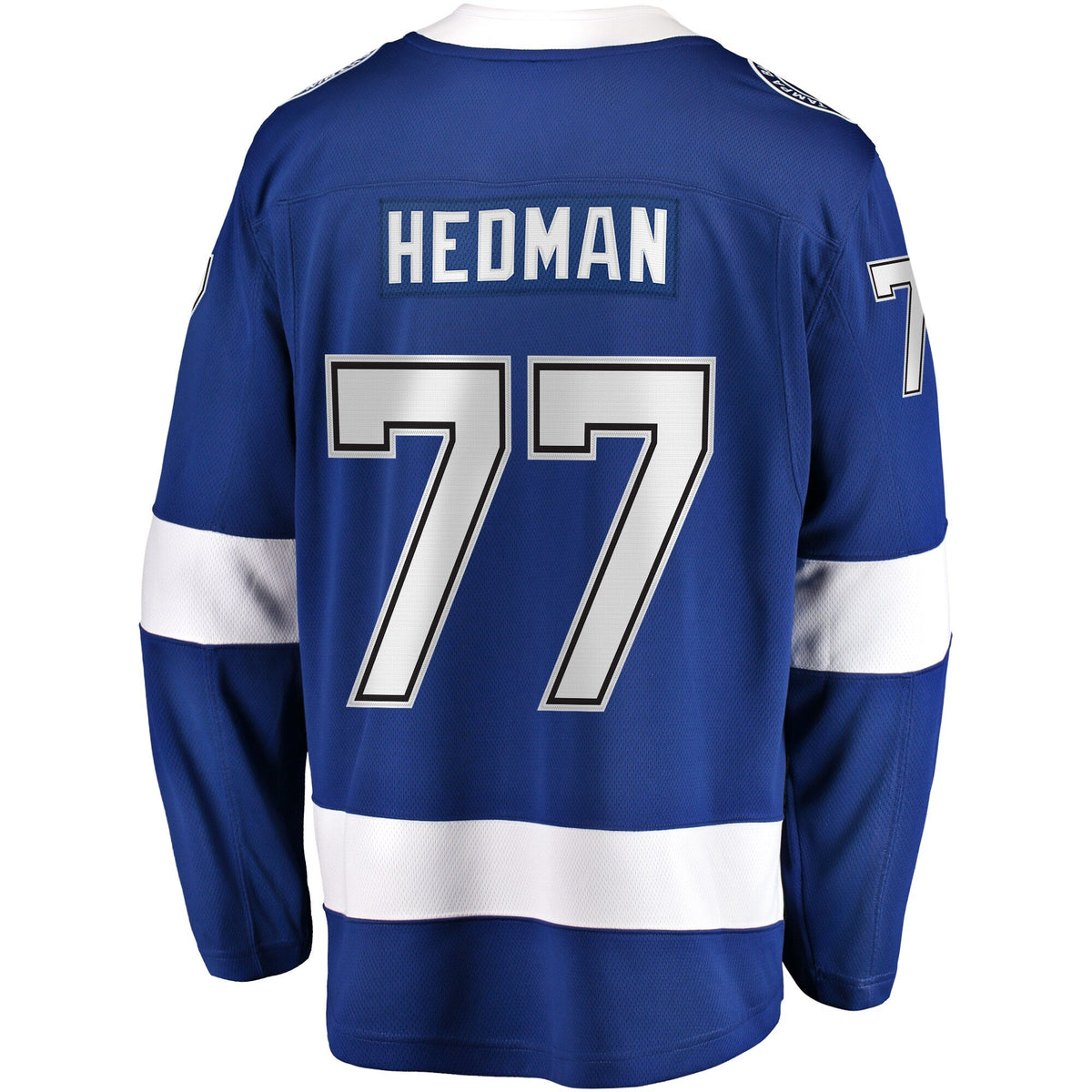 Tampa Bay Lightning Victor Hedman Blue Breakaway Hockey Jersey