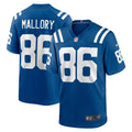 Indianapolis Colts Will Mallory Royal Team Game Football Jersey
