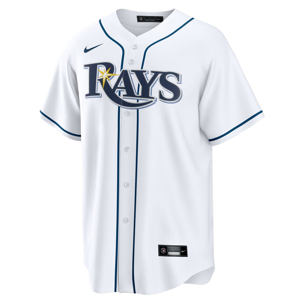 Tampa Bay Rays Yandy Díaz White Home Replica Baseball Jersey