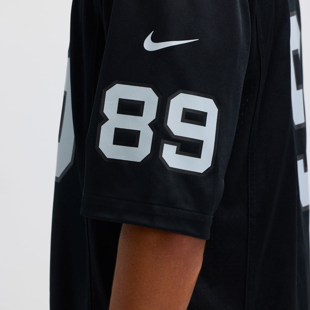 Las Vegas Raiders Brock Bowers Black Player Game Football Jersey