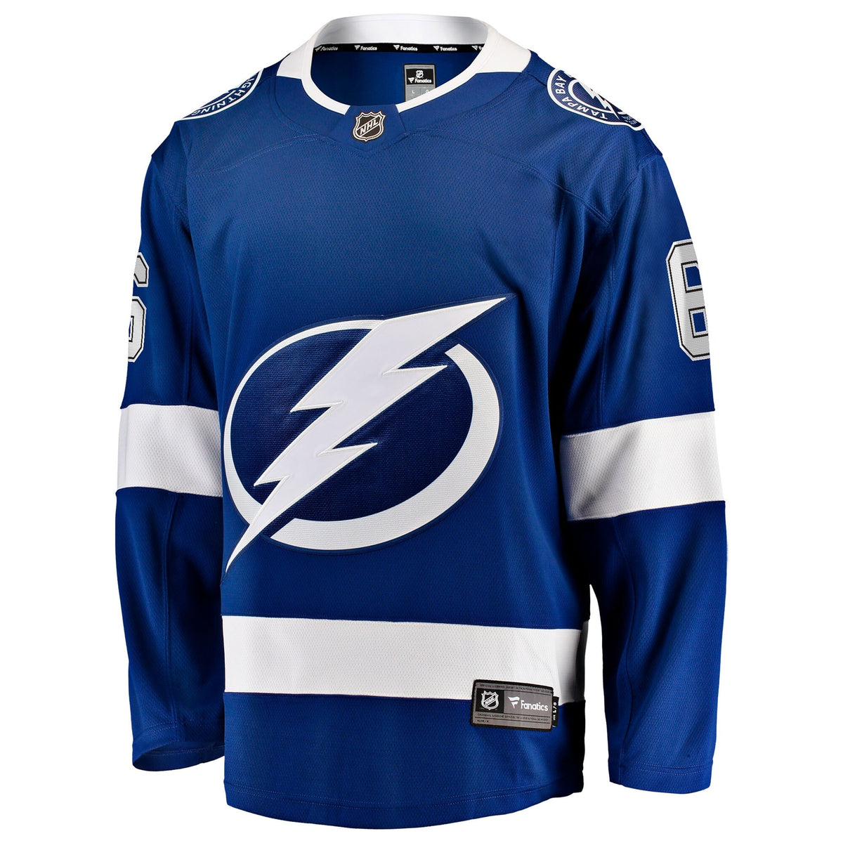 Tampa Bay Lightning Nick Abruzzese Blue Home Breakaway Hockey Jersey