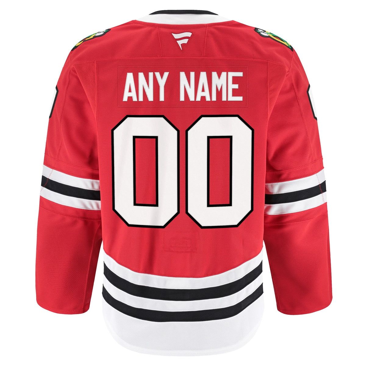 Chicago Blackhawks Red Home Pro Custom Jersey