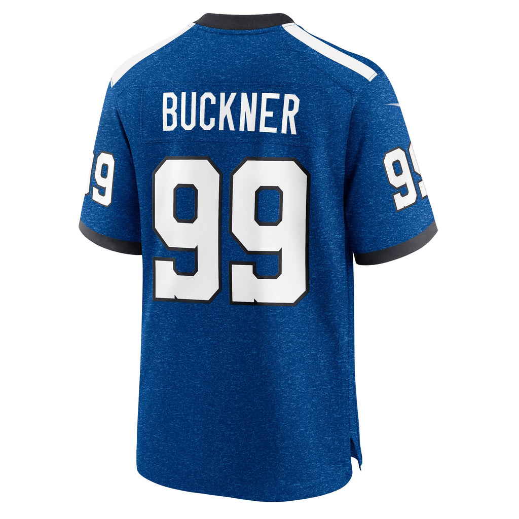 Indianapolis Colts DeForest Buckner Blue Alternate Game Football Jersey