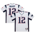 New England Patriots Tom Brady White 2000 Football Jersey