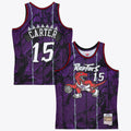 Toronto Raptors Vince Carter 1998 Team Marble Swingman Jersey - Purple