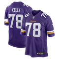 Minnesota Vikings Ryan Kelly Purple Team Game Football Jersey