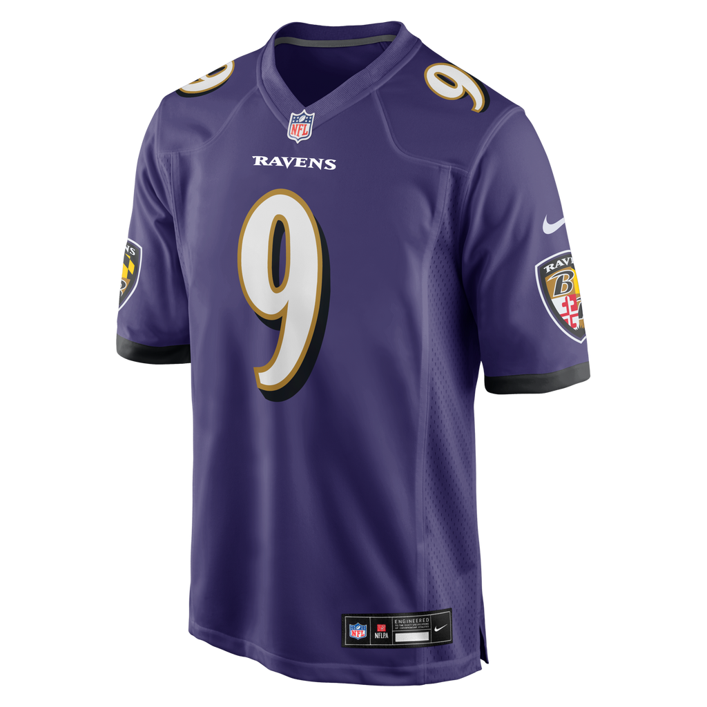 Baltimore Ravens Steve McNair Purple Game Retired Player Football Jersey