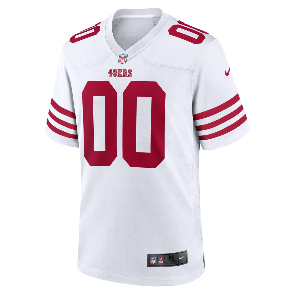 San Francisco 49ers White Game Custom Player Football Jersey