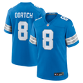 Detroit Lions Greg Dortch Blue Team Game Football Jersey