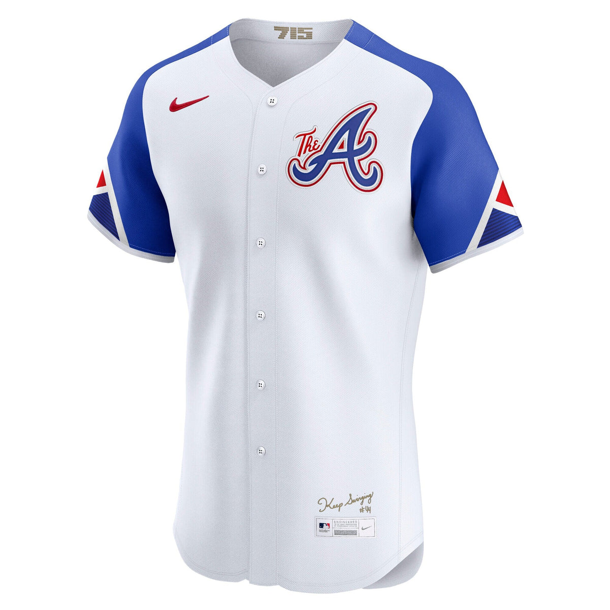 Atlanta Braves White City Connect Elite Baseball Jersey