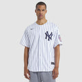 New York Yankees CC Sabathia White 2025 Baseball Hall of Fame Name & Number Retired Replica Jersey
