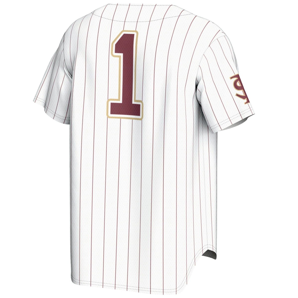 #1 White Florida State Seminoles Lightweight Baseball Jersey