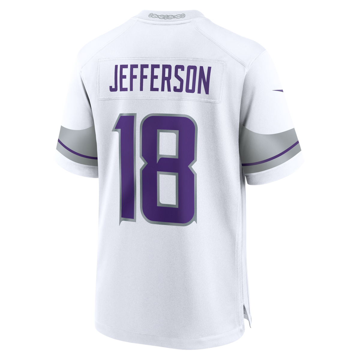 Minnesota Vikings Justin Jefferson White Alternate Game Player Football Jersey