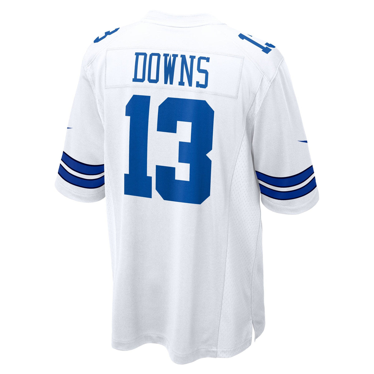 Dallas Cowboys Caleb Downs White Game Football Jersey