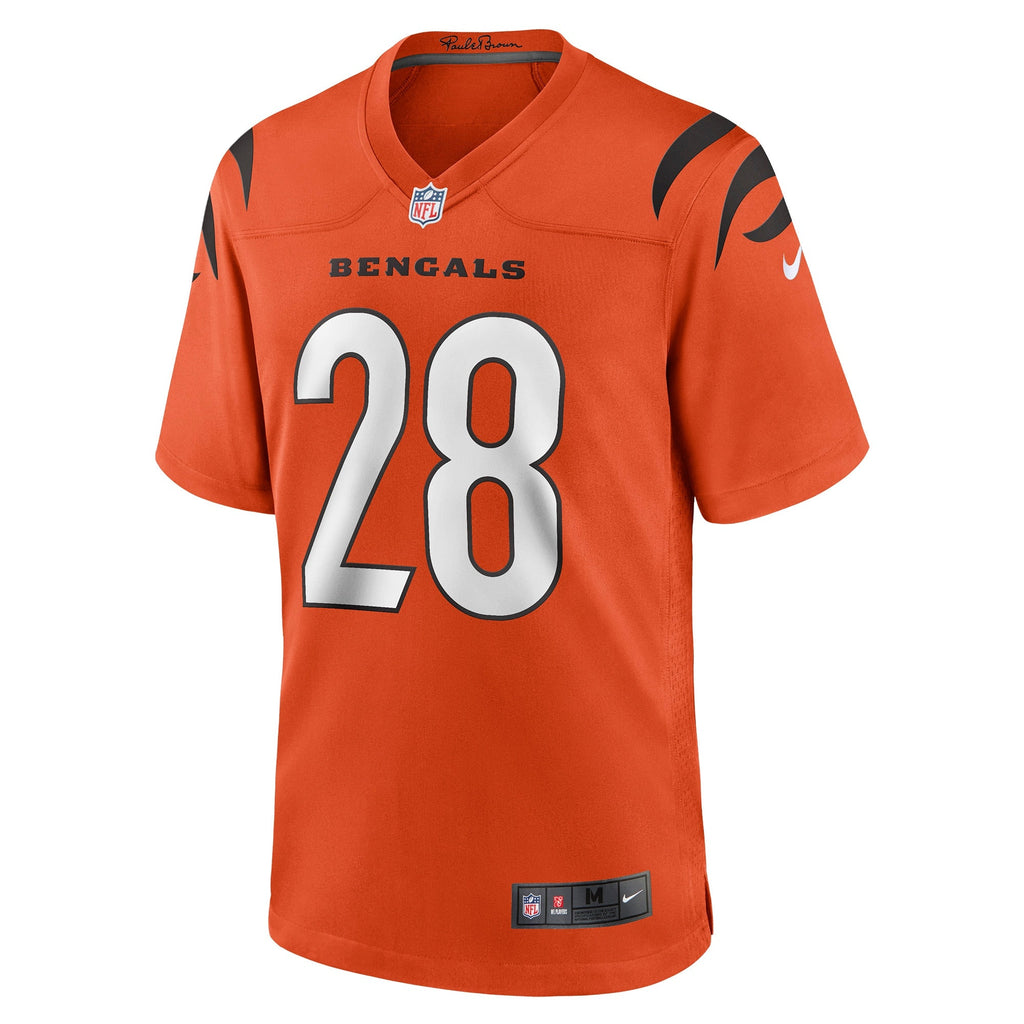 Cincinnati Bengals Corey Dillon Orange Retired Player Alternate Game Football Jersey