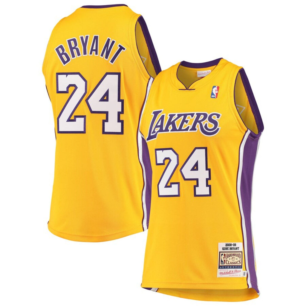 Kobe Bryant Hardwood Classics 2008-09 Jersey - Gold