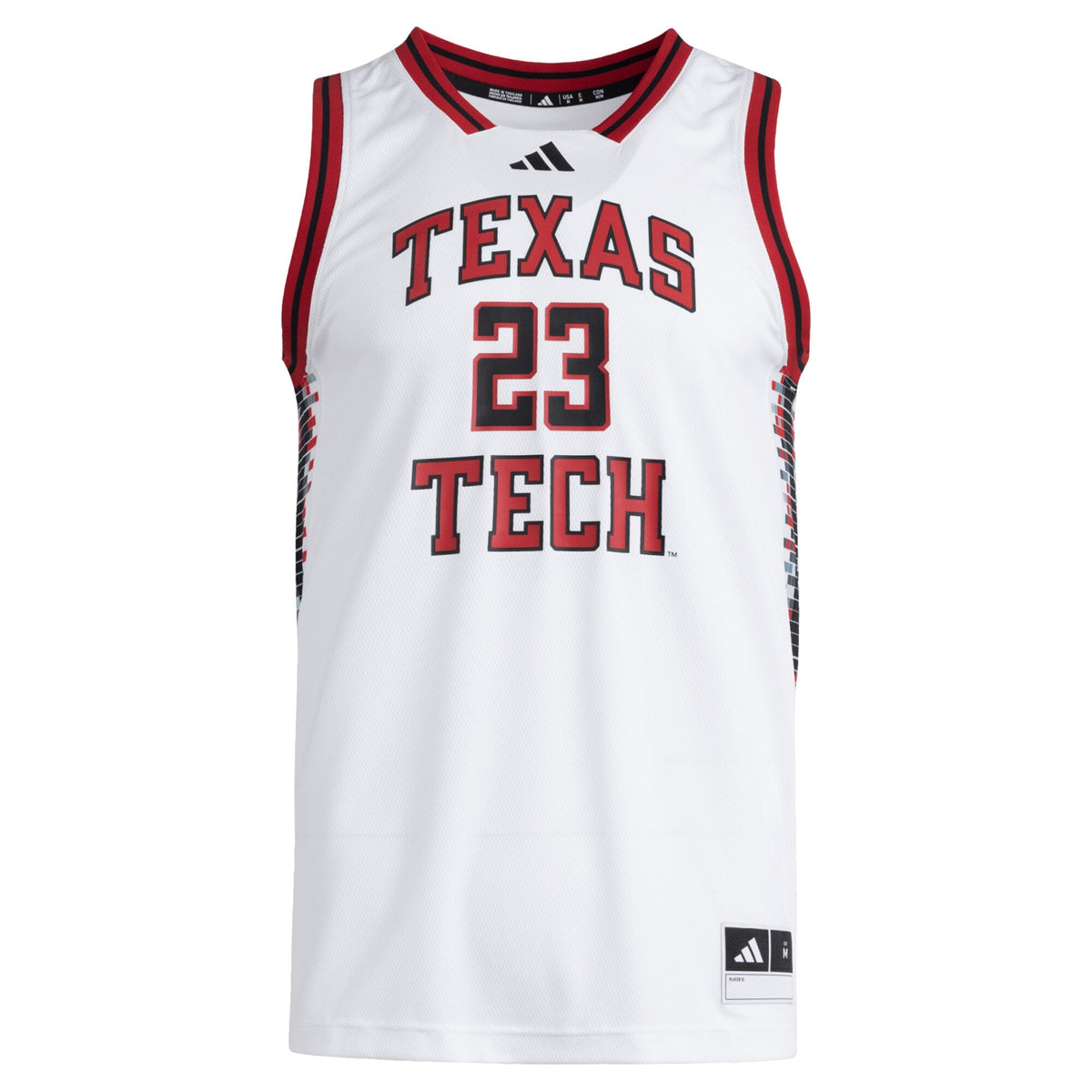 #23 Texas Tech Red Raiders Replica Swingman Jersey - White
