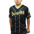 Greensboro Grasshoppers Black Copa Replica Baseball Jersey