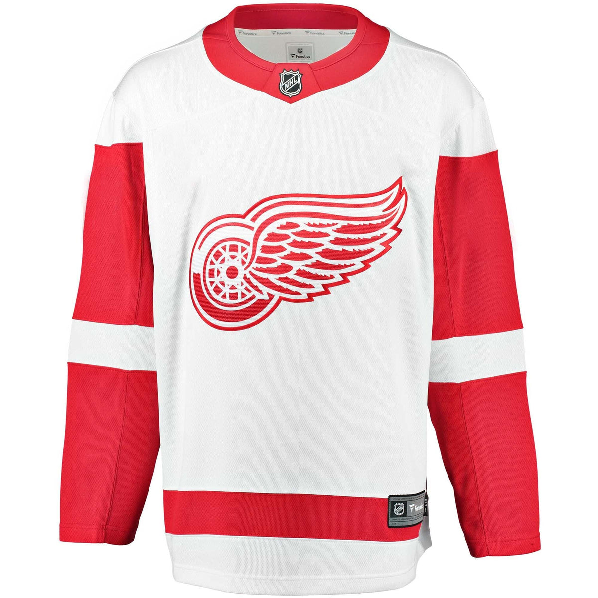 Detroit Red Wings White Breakaway Away Hockey Jersey