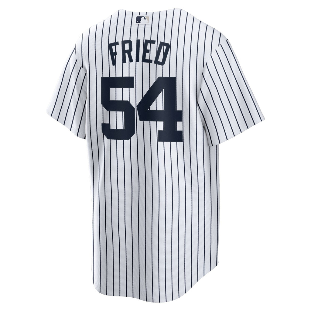 New York Yankees Max Fried White Home Replica Player Baseball Jersey