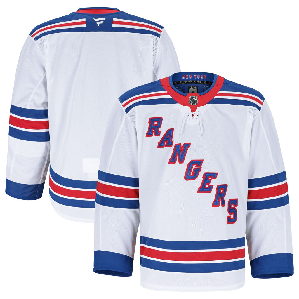 New York Rangers White Away Pro Jersey