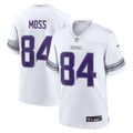 Minnesota Vikings Randy Moss White Alternate Retired Player Game Football Jersey