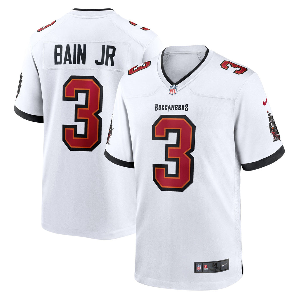 Tampa Bay Buccaneers Rueben Bain Jr. White Game Football Jersey