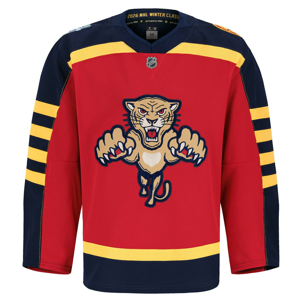 Florida Panthers Red 2026 NHL Winter Classic Pro Jersey