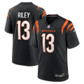 Cincinnati Bengals Ken Riley Black Retired Player Game Football Jersey