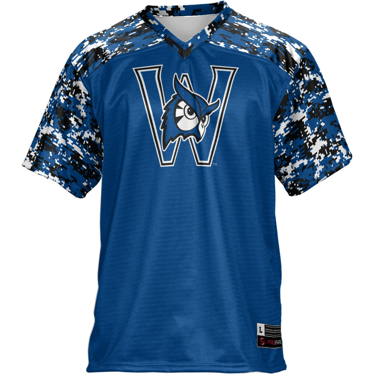 Westfield State Owls Football Jersey - Blue