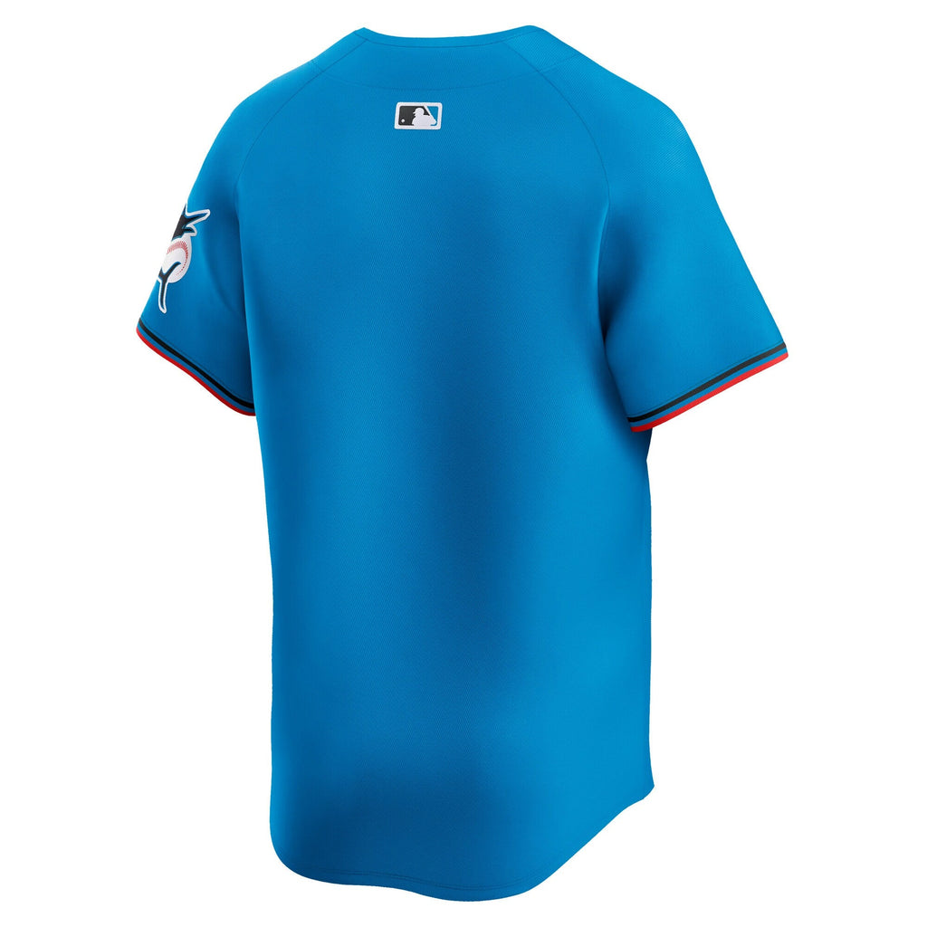 Miami Marlins Blue Limited Baseball Jersey
