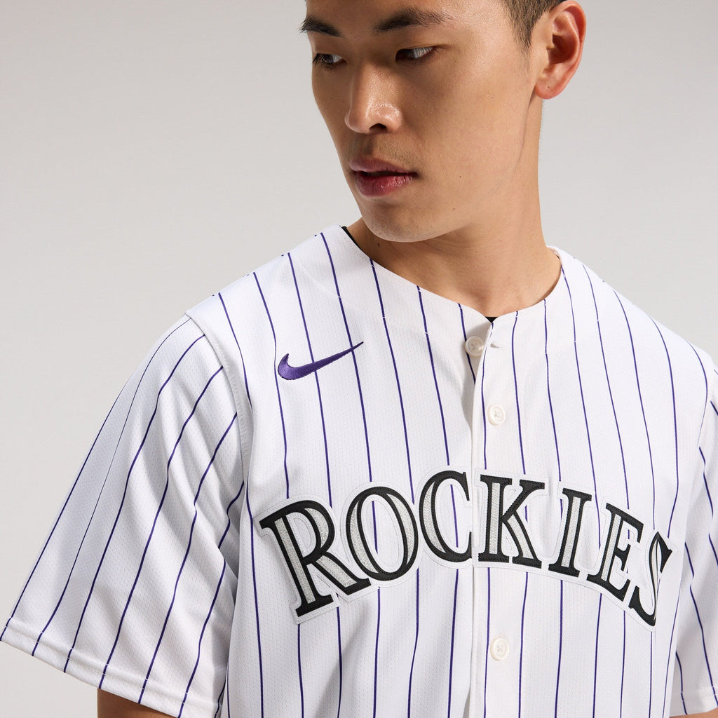 Colorado Rockies White Home Limited Baseball Jersey