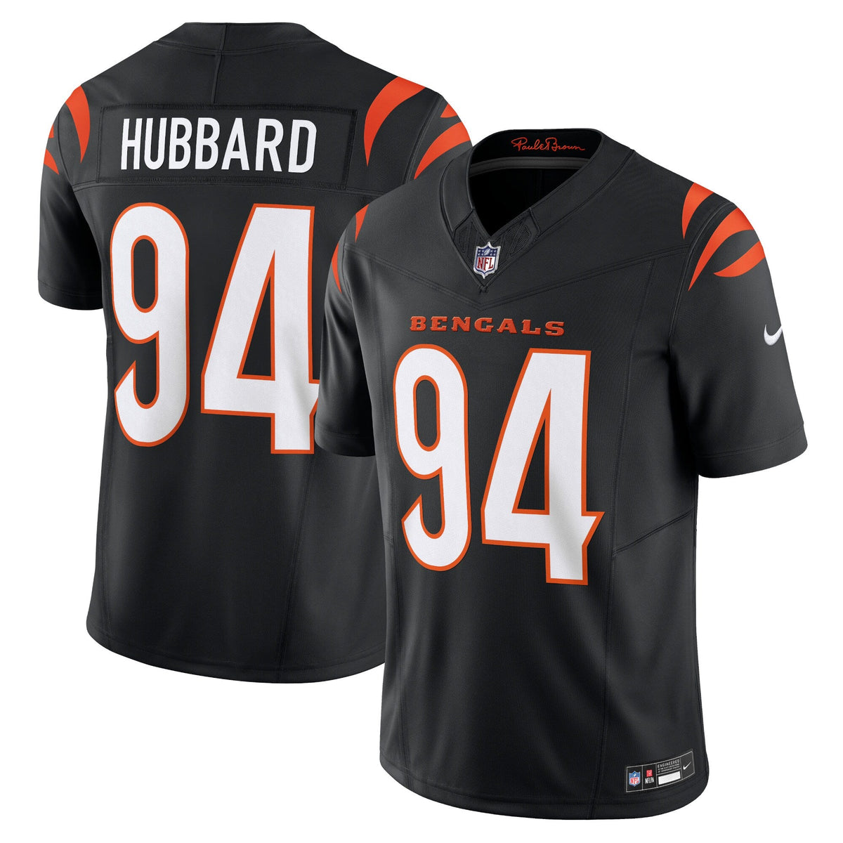Cincinnati Bengals Sam Hubbard Black Vapor F.U.S.E. Limited Football Jersey