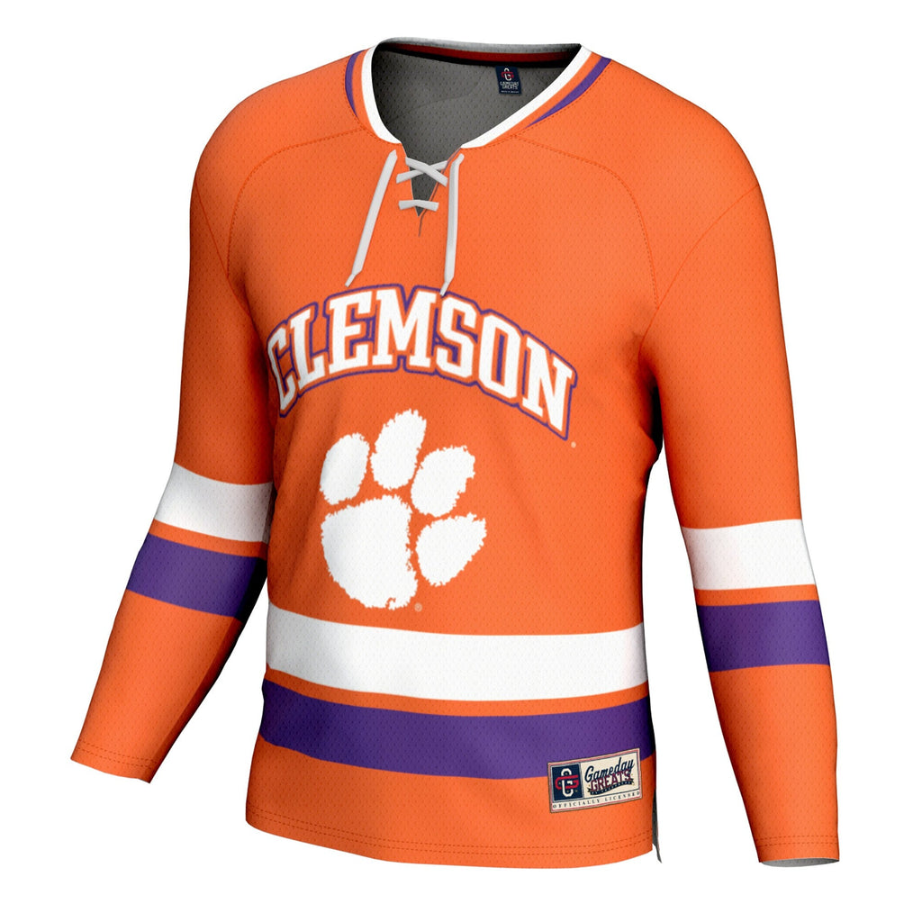 Clemson Tigers Spirit Hockey Jersey - Orange