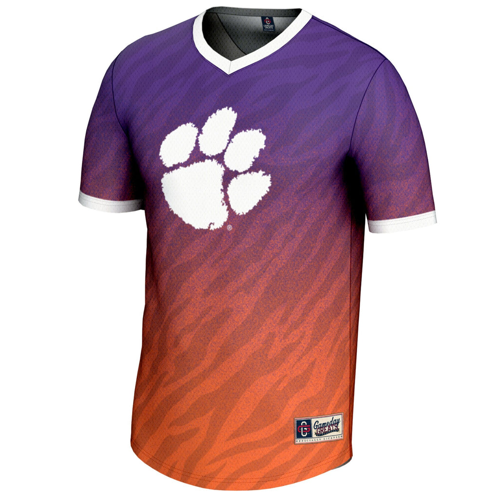 Clemson Tigers Lightweight Pickleball Jersey - Purple
