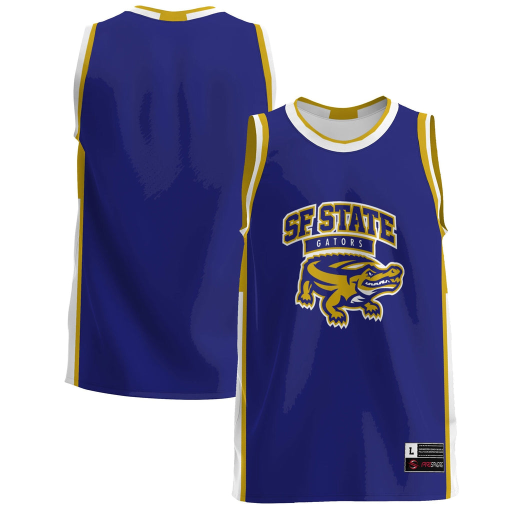 San Francisco State Gators Lightweight Basketball Jersey - Purple