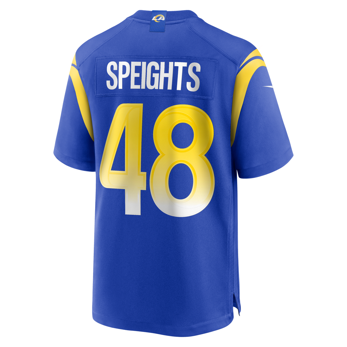 Los Angeles Rams Omar Speights Royal Game Football Jersey