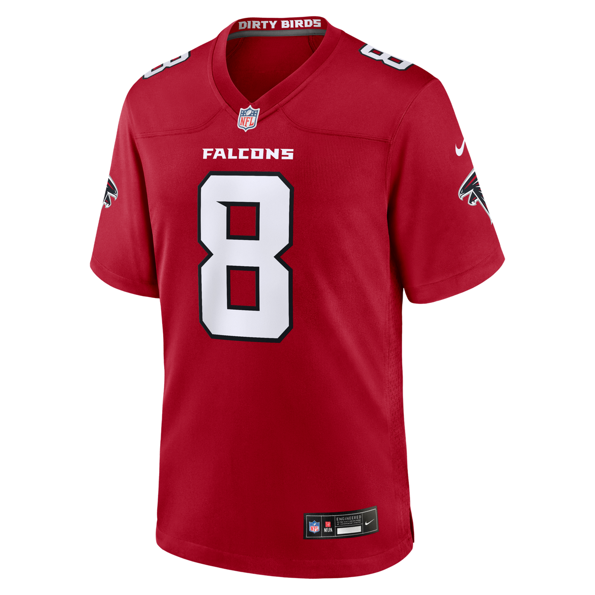 Atlanta Falcons Kyle Pitts Sr. Red Game Football Jersey