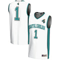 Coastal Carolina Chanticleers #1 Basketball Jersey - White