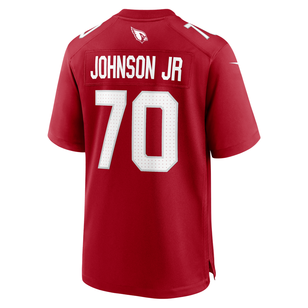 Arizona Cardinals Paris Johnson Jr. Cardinal Game Football Jersey