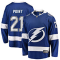 Tampa Bay Lightning Brayden Point Blue Breakaway Hockey Jersey