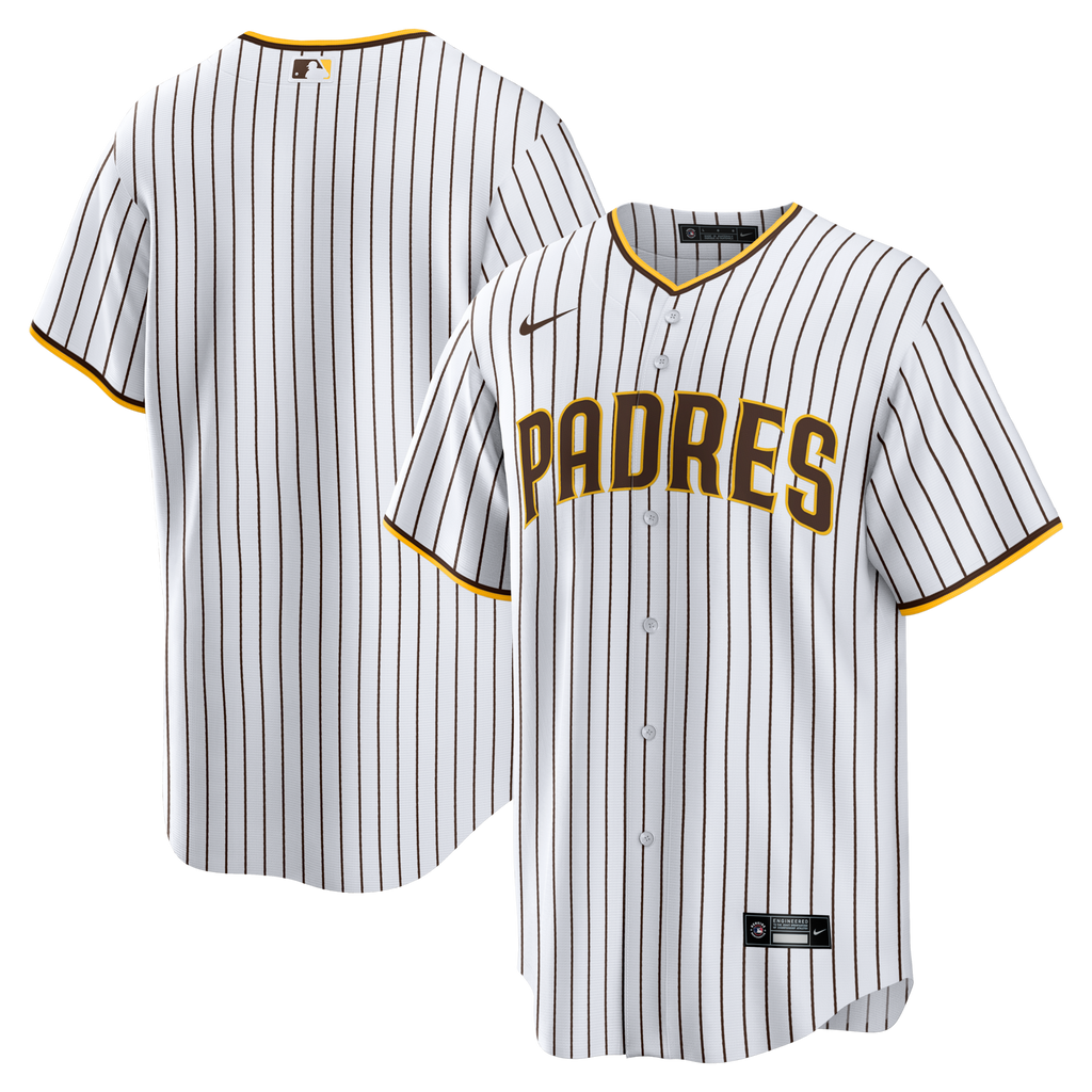 San Diego Padres White Home Big & Tall Replica Baseball Jersey