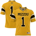 #1 Missouri Tigers Football Jersey - Gold