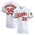 Baltimore Orioles Adley Rutschman White Home Elite Baseball Jersey