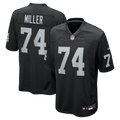 Las Vegas Raiders Kolton Miller Black Game Football Jersey