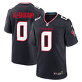 Houston Texans Azeez Al-Shaair Navy Team Game Football Jersey