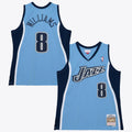 Utah Jazz Deron Williams 2006 Alternate Jersey - Columbia Blue