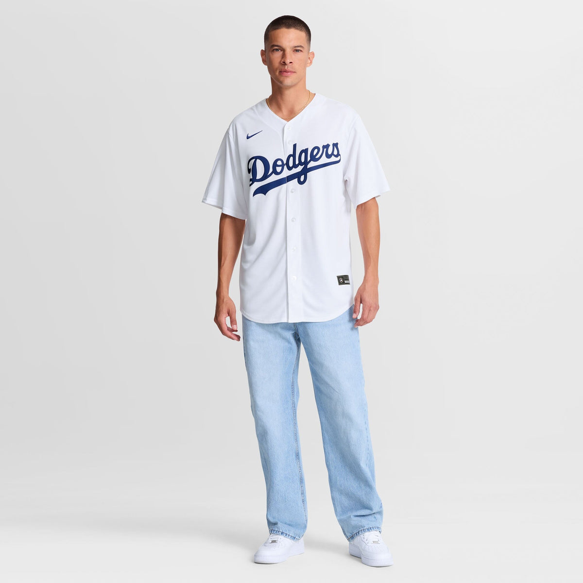 Los Angeles Dodgers White Home Replica Baseball Jersey