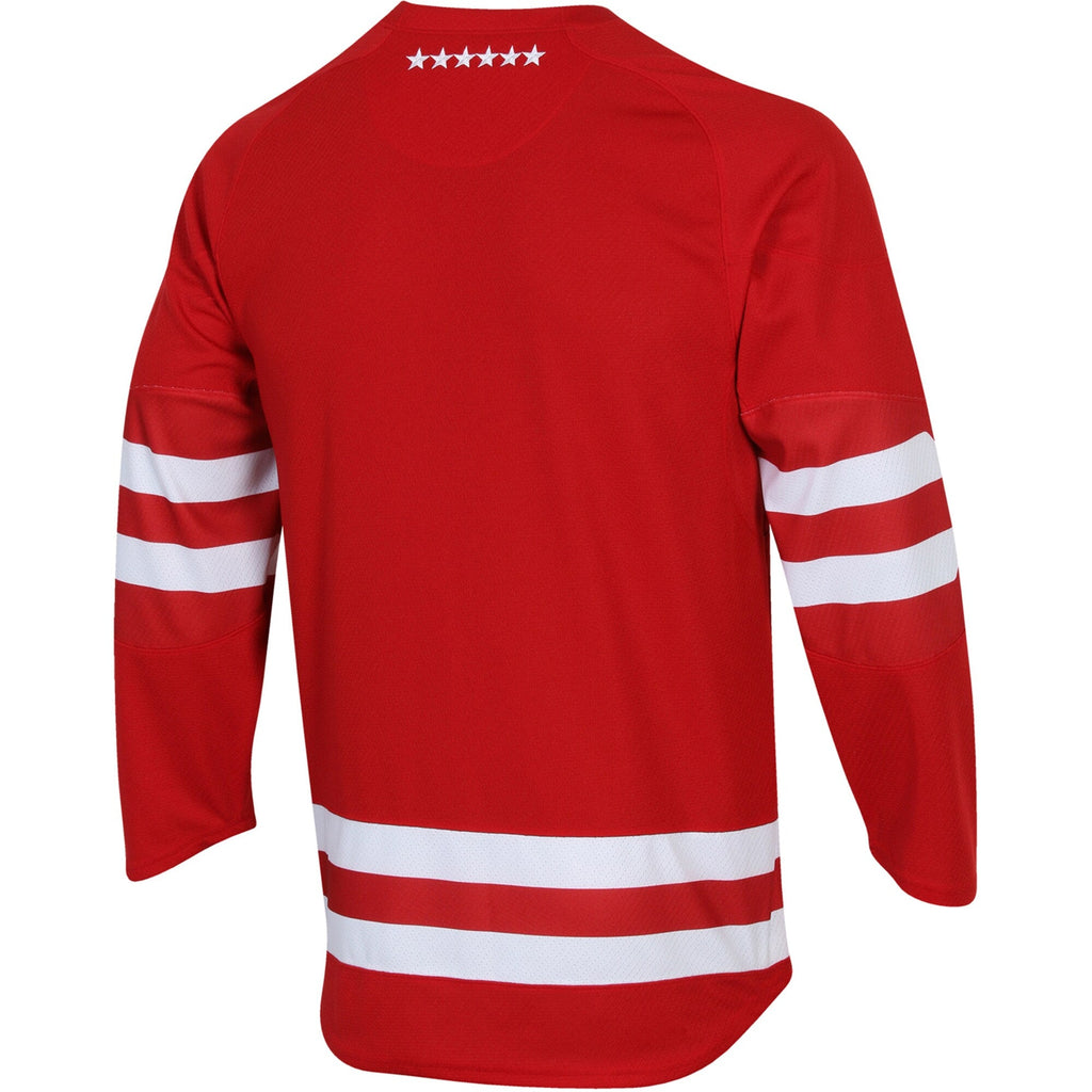 Wisconsin Badgers UA Replica Hockey Jersey - Red