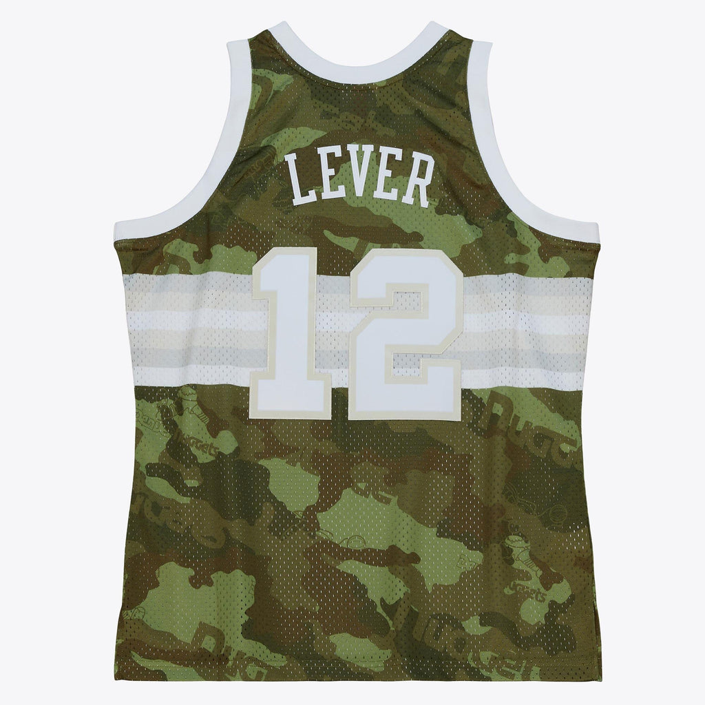 Denver Nuggets 1987 Ghost Camo Swingman Jersey Lafayette "Fat" Lever - Green